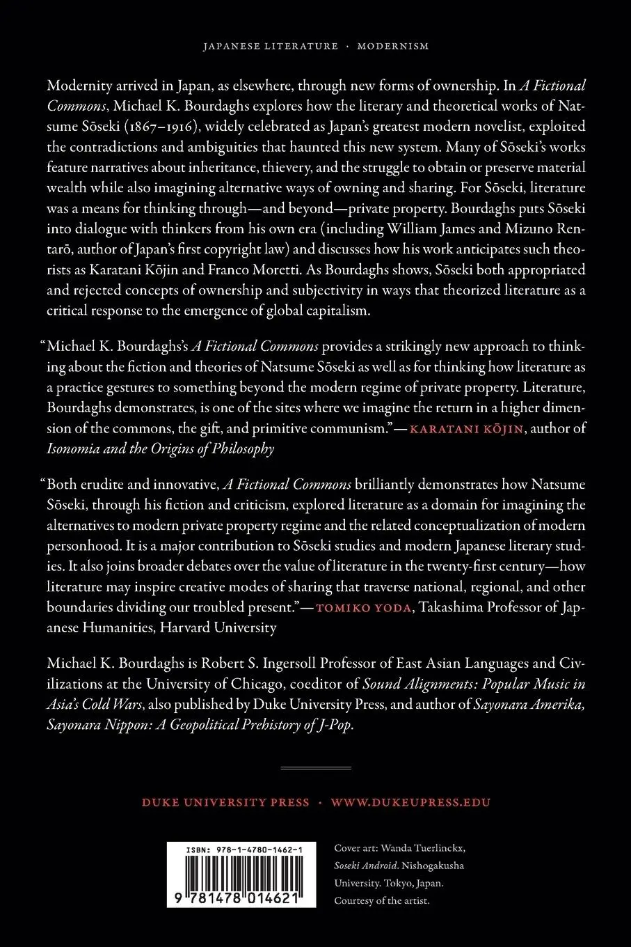 Rückseite: 9781478014621 | A Fictional Commons | Michael K. Bourdaghs | Taschenbuch | Englisch