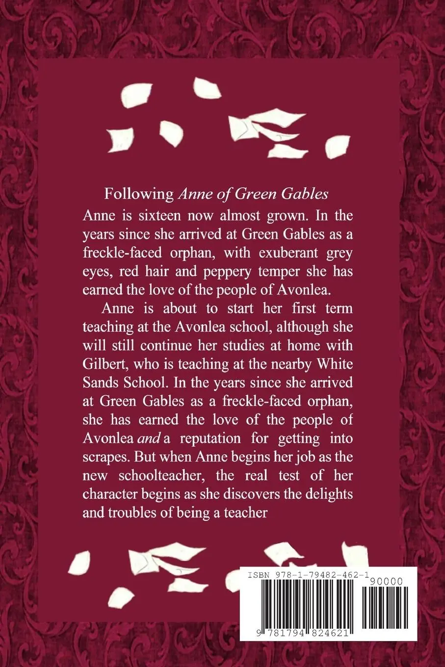 Rückseite: 9781794824621 | ANNE OF AVONLEA | Lucy Maud Montgomery (u. a.) | Taschenbuch | 2019