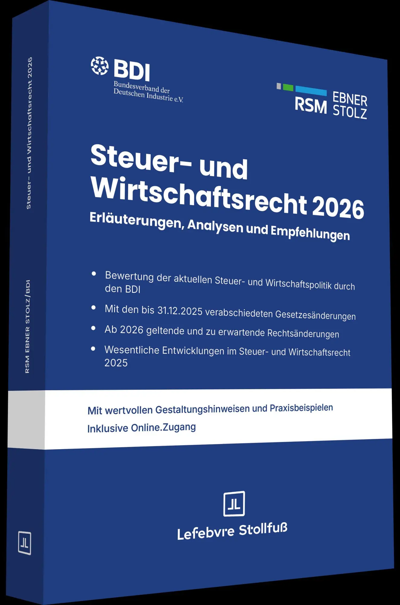 Cover: 9783083184621 | Steuer- und Wirtschaftsrecht 2026 | Bdi (u. a.) | Taschenbuch | 480 S.