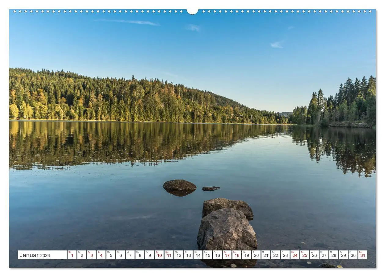 Bild: 9783457404621 | Schwarzwald (Wandkalender 2026 DIN A2 quer), CALVENDO Monatskalender