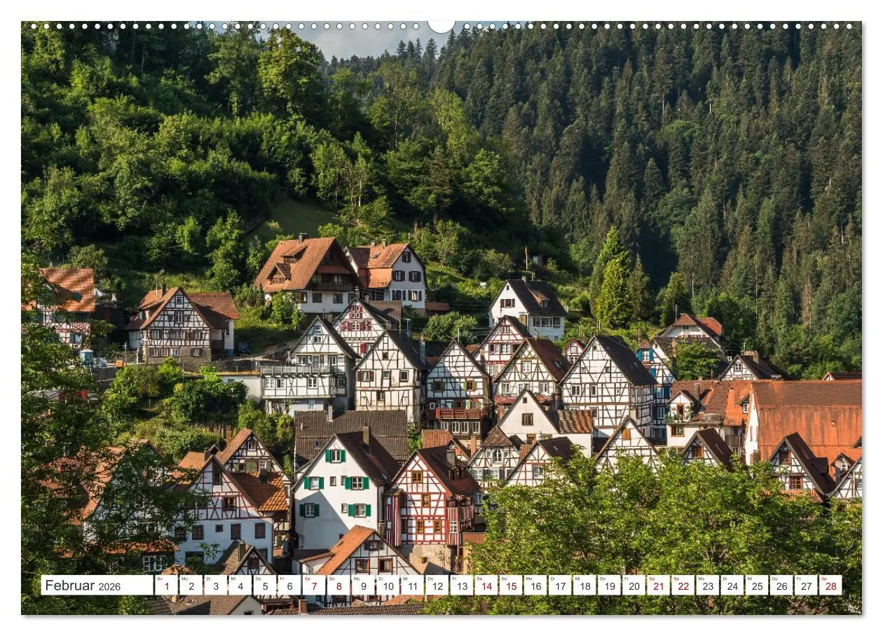 Bild: 9783457404621 | Schwarzwald (Wandkalender 2026 DIN A2 quer), CALVENDO Monatskalender