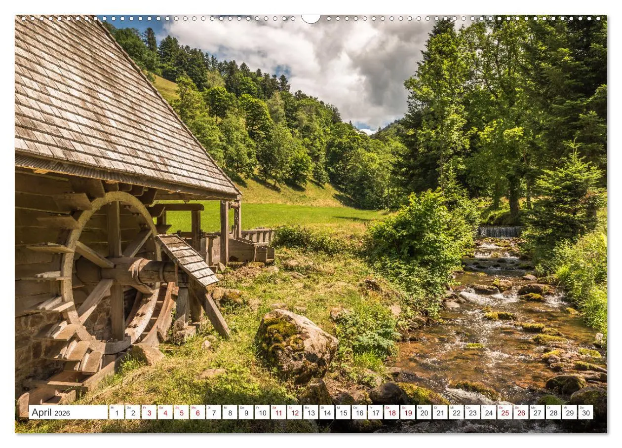 Bild: 9783457404621 | Schwarzwald (Wandkalender 2026 DIN A2 quer), CALVENDO Monatskalender