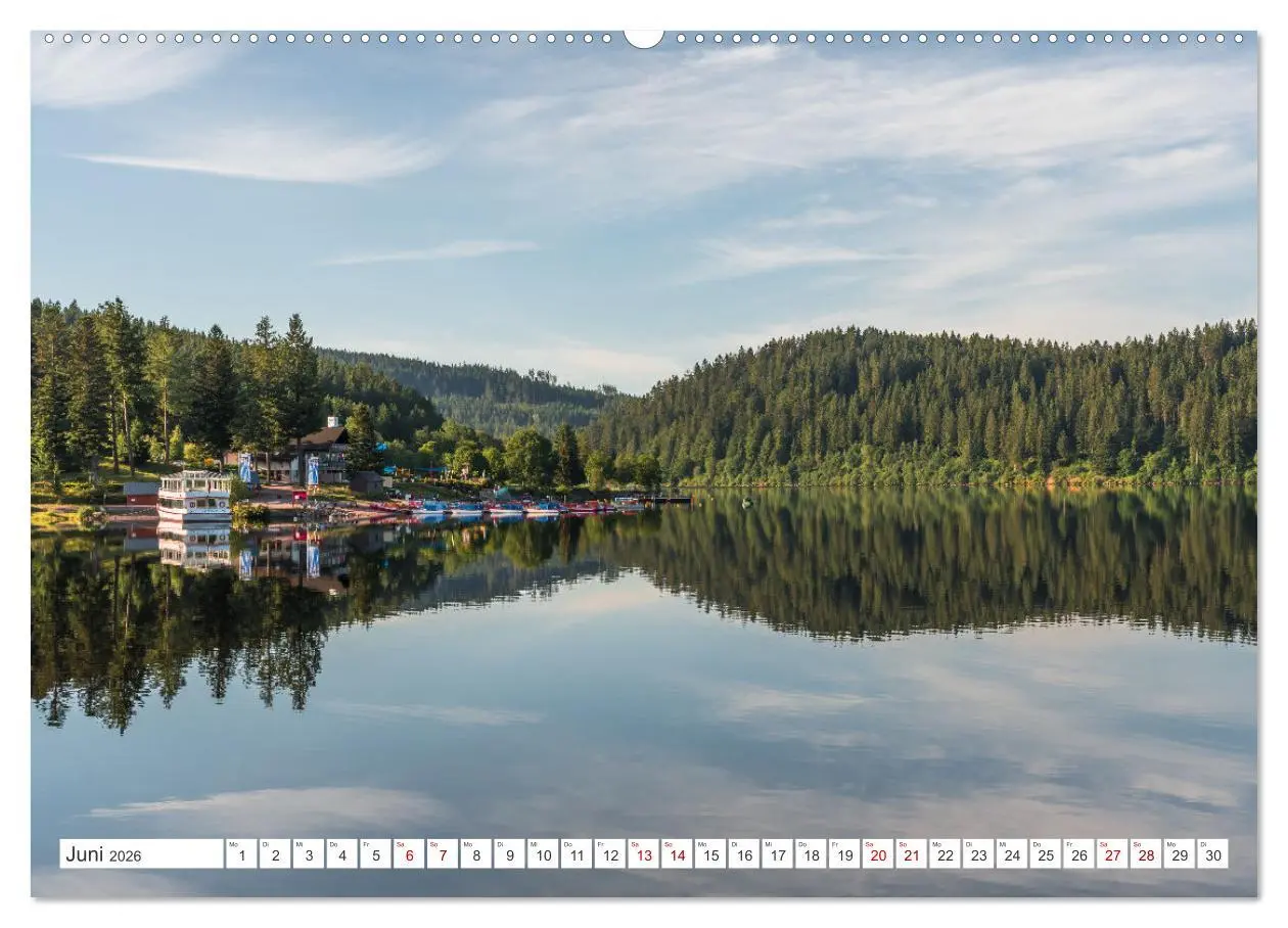 Bild: 9783457404621 | Schwarzwald (Wandkalender 2026 DIN A2 quer), CALVENDO Monatskalender
