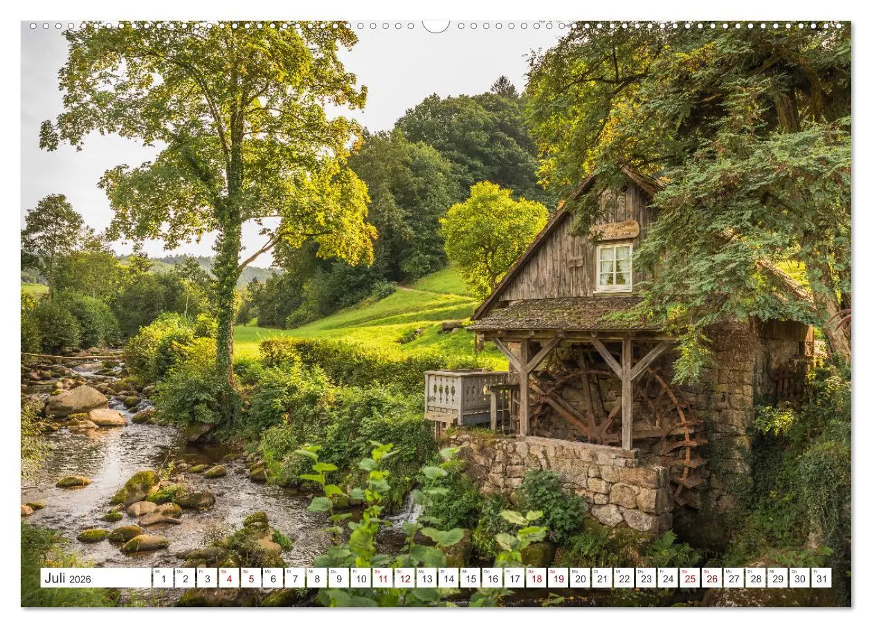 Bild: 9783457404621 | Schwarzwald (Wandkalender 2026 DIN A2 quer), CALVENDO Monatskalender