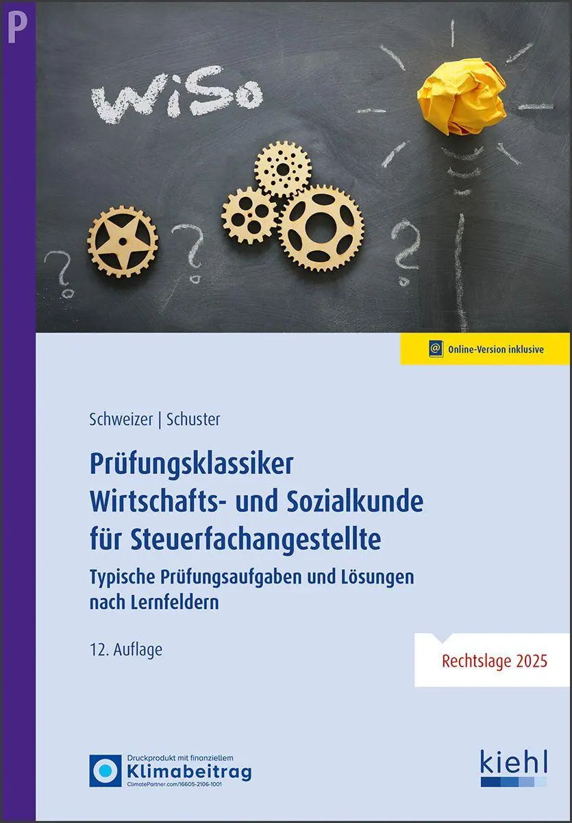Cover: 9783470654621 | Prüfungsklassiker Wirtschafts- und Sozialkunde für...
