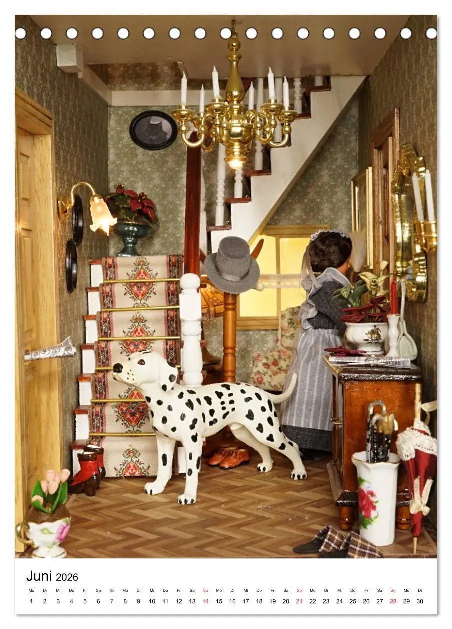 Bild: 9783516424621 | Puppenstuben-Zauber (Tischkalender 2026 DIN A5 hoch), CALVENDO...