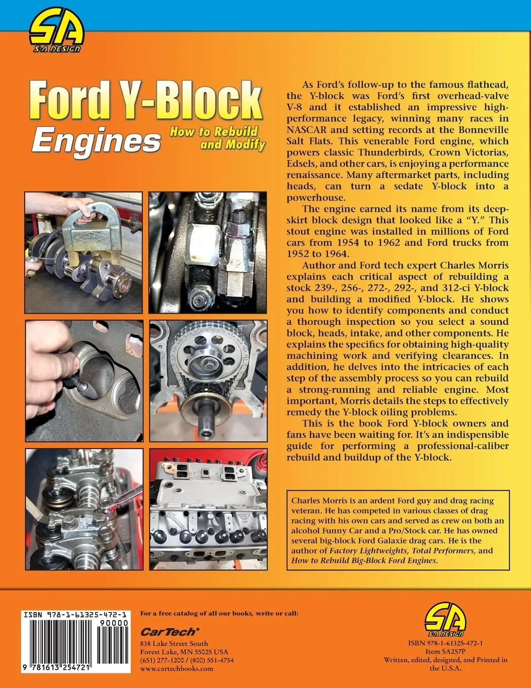 Rückseite: 9781613254721 | Ford Y-Block Engines | How to Rebuild and Modify | Charles Morris