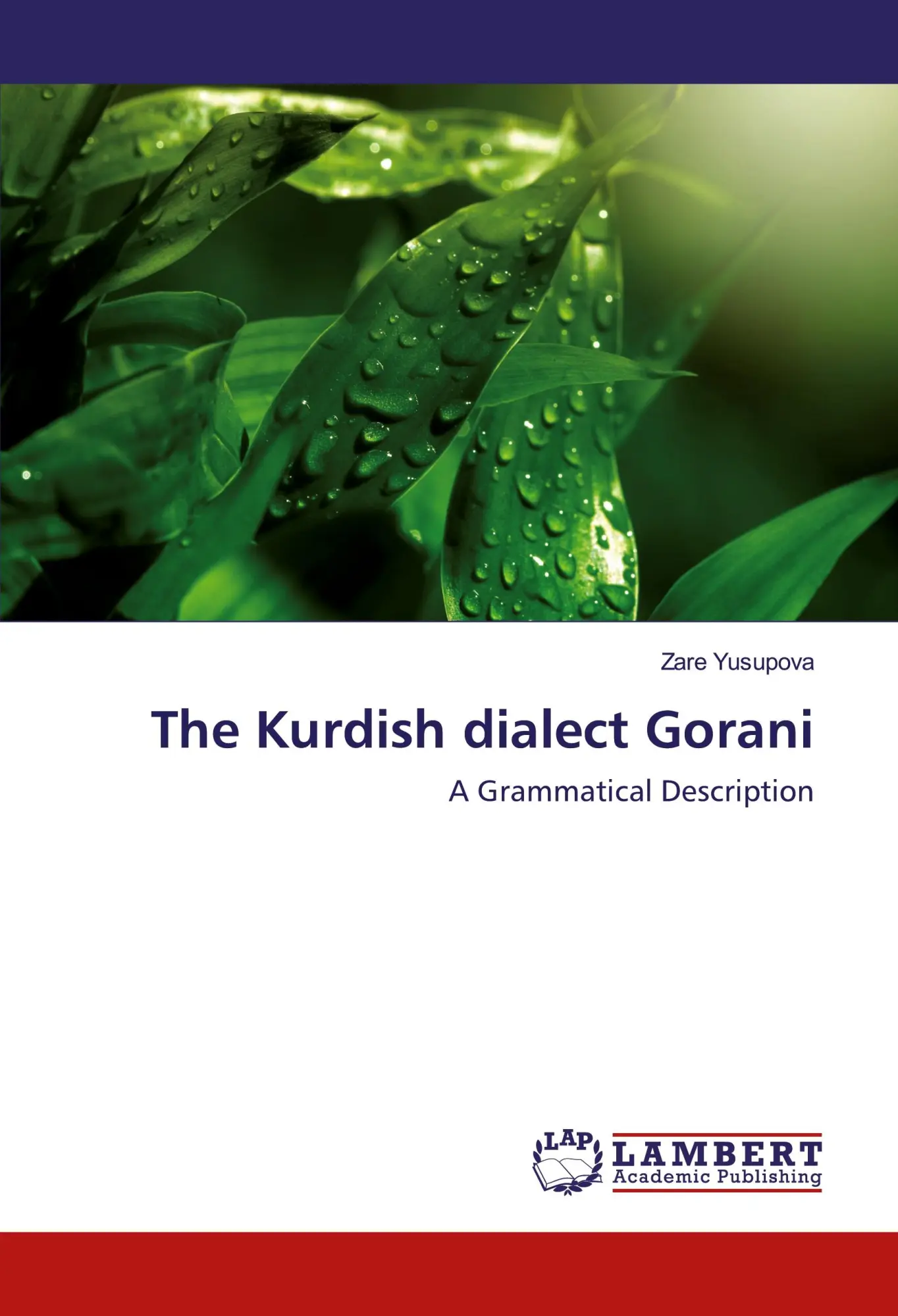 Cover: 9783330054721 | The Kurdish dialect Gorani | A Grammatical Description | Zare Yusupova