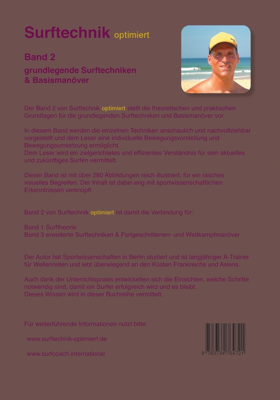Rückseite: 9783734764721 | Surftechnik optimiert | Boris Wolgast | Taschenbuch | 236 S. | Deutsch