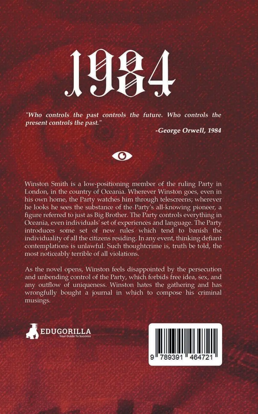Rückseite: 9789391464721 | 1984 | George Orwell's story of a dystopian totalitarian future | Buch