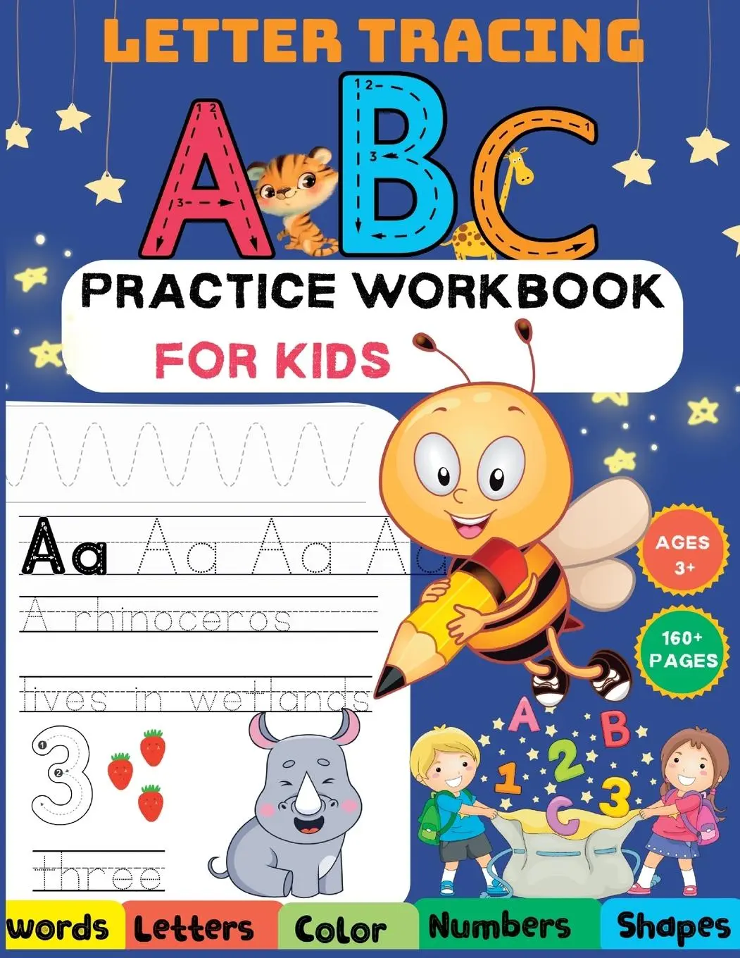 Cover: 9781312424821 | ABC Letter Tracing Practice Workbook for Kids Ages 3-5 | World | Buch