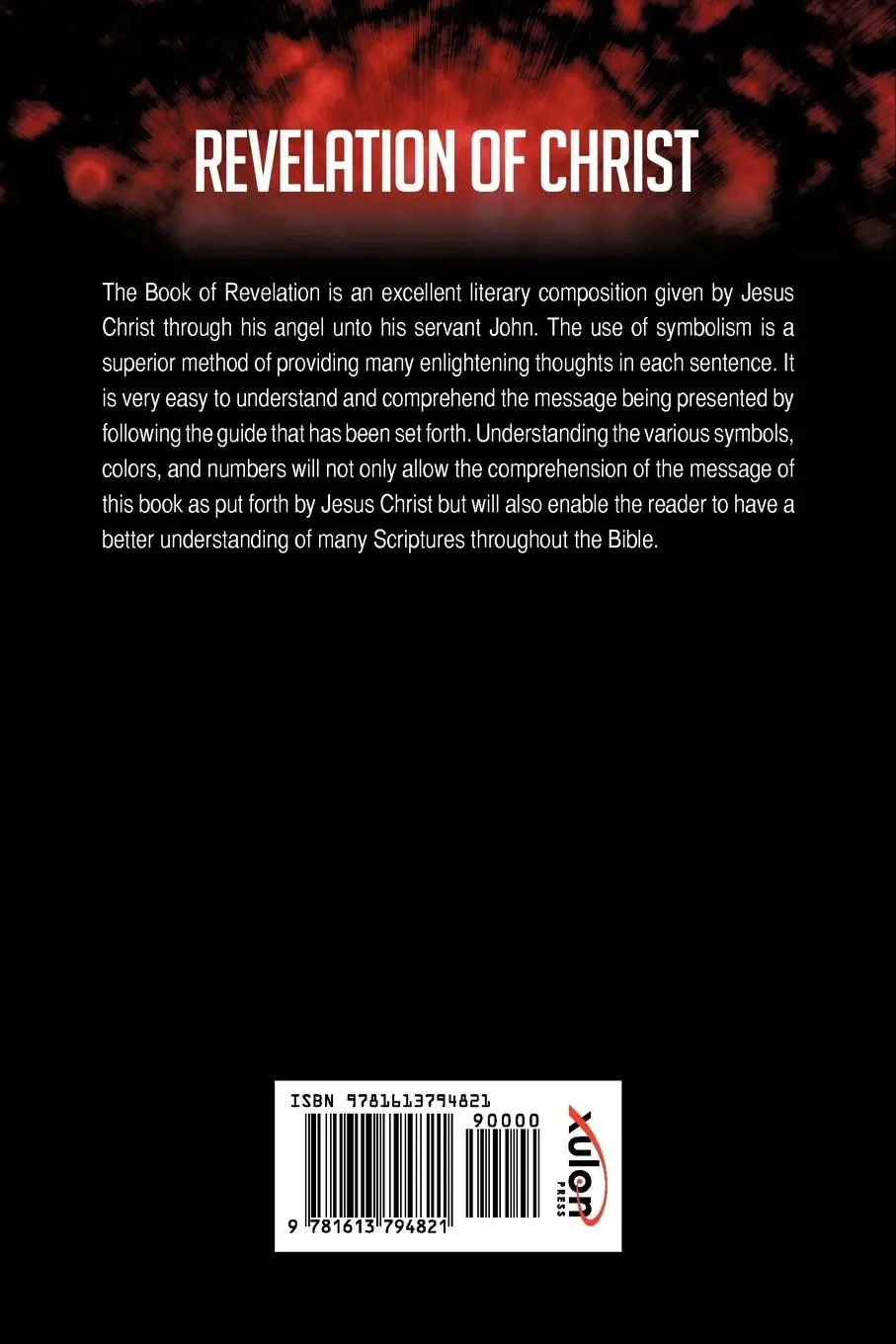 Rückseite: 9781613794821 | Revelation of Christ | Jerry N. Upton | Taschenbuch | Englisch | 2011