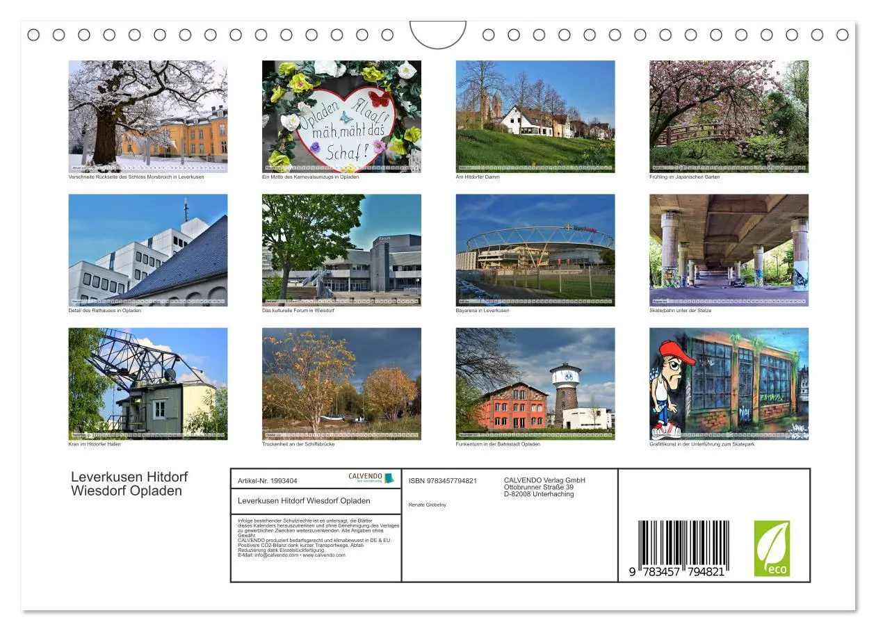 Bild: 9783457794821 | Leverkusen Hitdorf Wiesdorf Opladen (Wandkalender 2026 DIN A4...