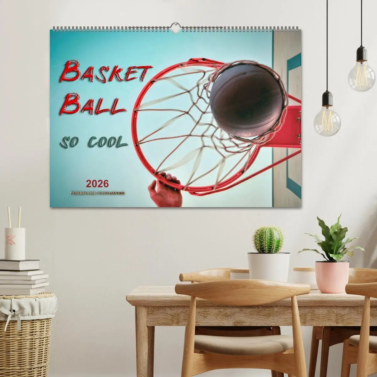 Bild: 9783457864821 | Basketball - so cool (Wandkalender 2026 DIN A2 quer), CALVENDO...