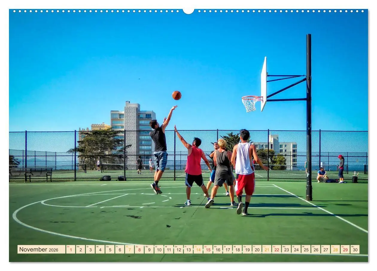 Bild: 9783457864821 | Basketball - so cool (Wandkalender 2026 DIN A2 quer), CALVENDO...