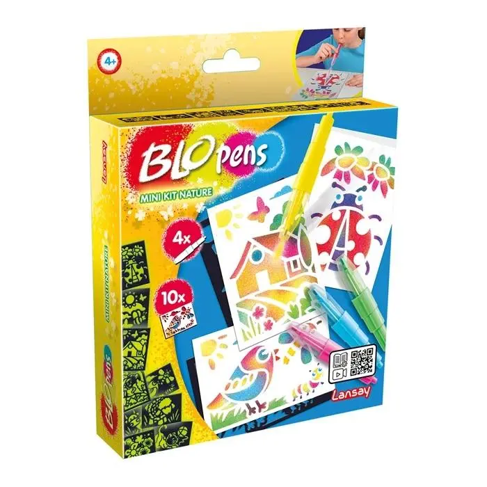 Cover: 3181860234921 | Lansay - BLOPENS Sprühstifteset Mini Natur | Blopens | Spiel | 3223492