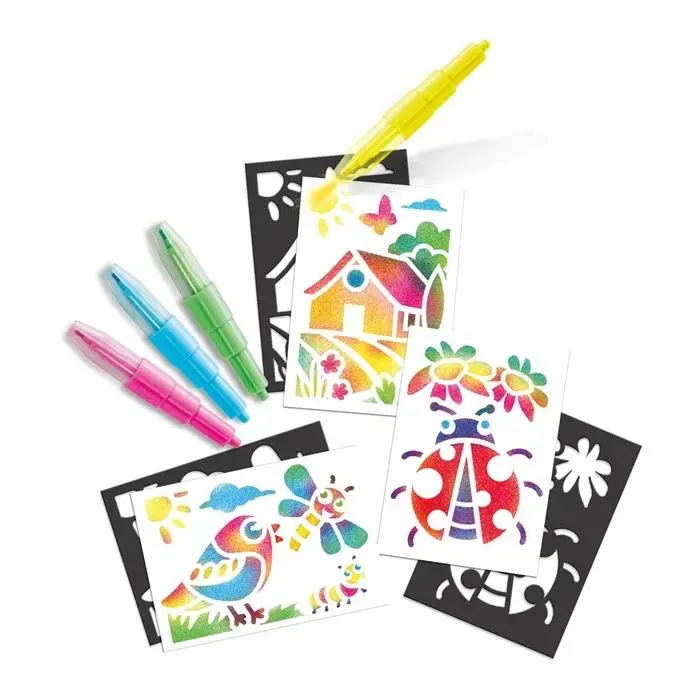 Bild: 3181860234921 | Lansay - BLOPENS Sprühstifteset Mini Natur | Blopens | Spiel | 3223492