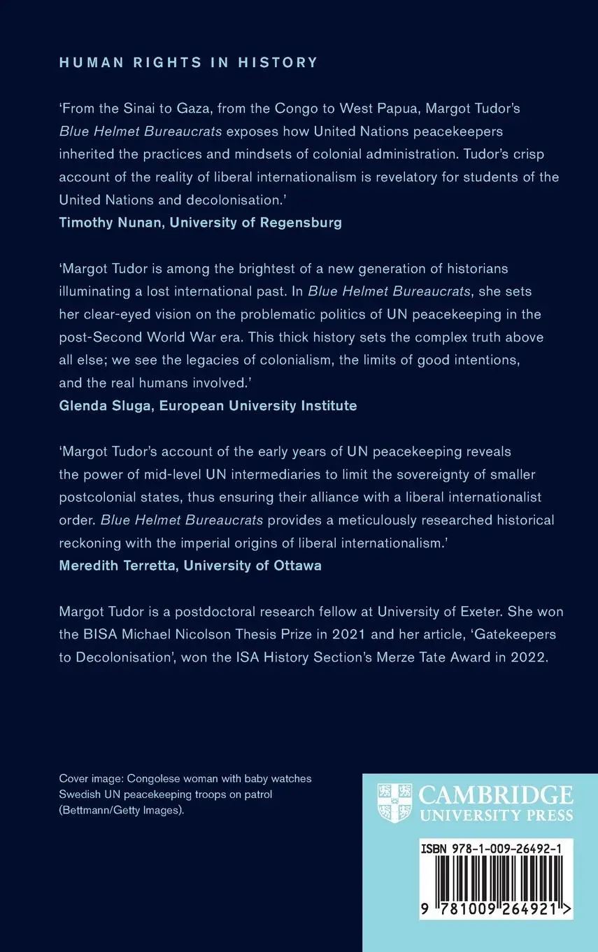 Rückseite: 9781009264921 | Blue Helmet Bureaucrats | Margot Tudor | Buch | Gebunden | Englisch