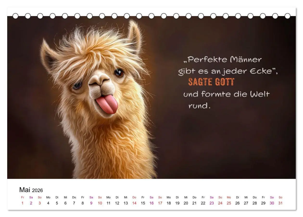 Bild: 9783457304921 | Tierische Klugscheißer (Tischkalender 2026 DIN A5 quer), CALVENDO...