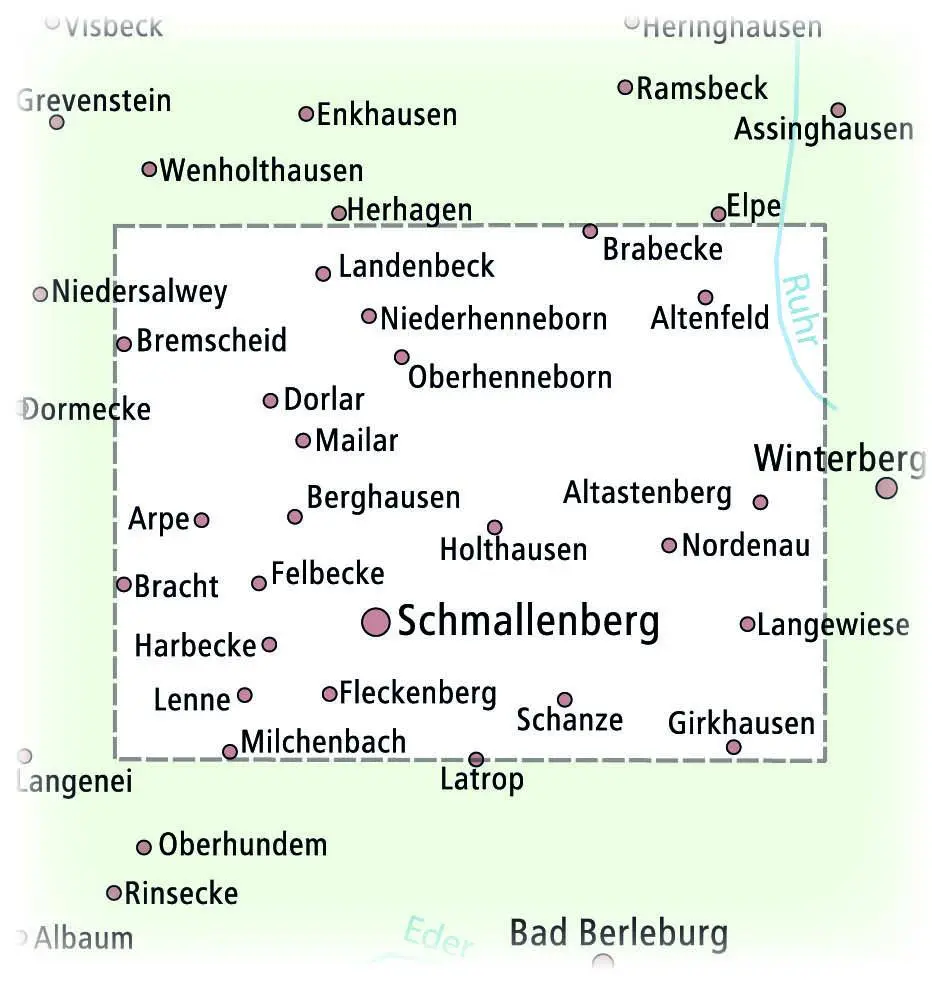 Bild: 9783747304921 | Schmallenberger Sauerland, Bad Fredeburg, - Kahler Asten - Bödefeld...