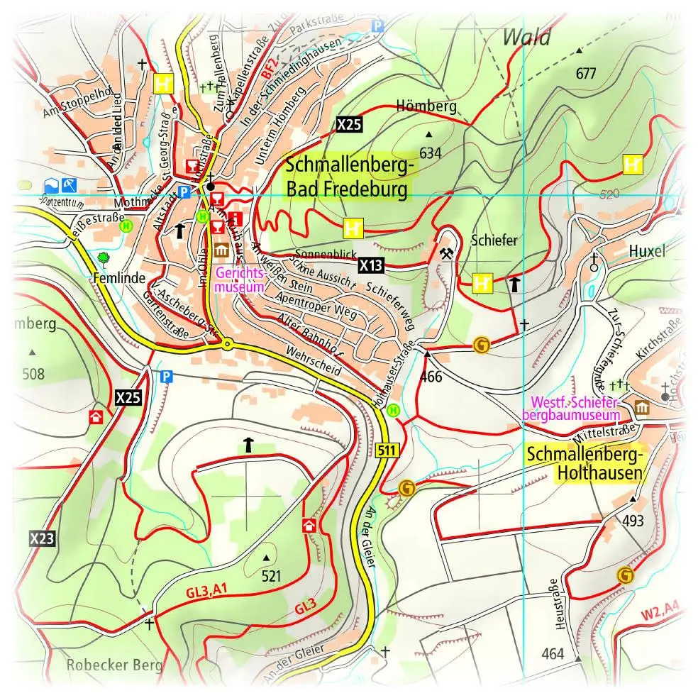 Bild: 9783747304921 | Schmallenberger Sauerland, Bad Fredeburg, - Kahler Asten - Bödefeld...