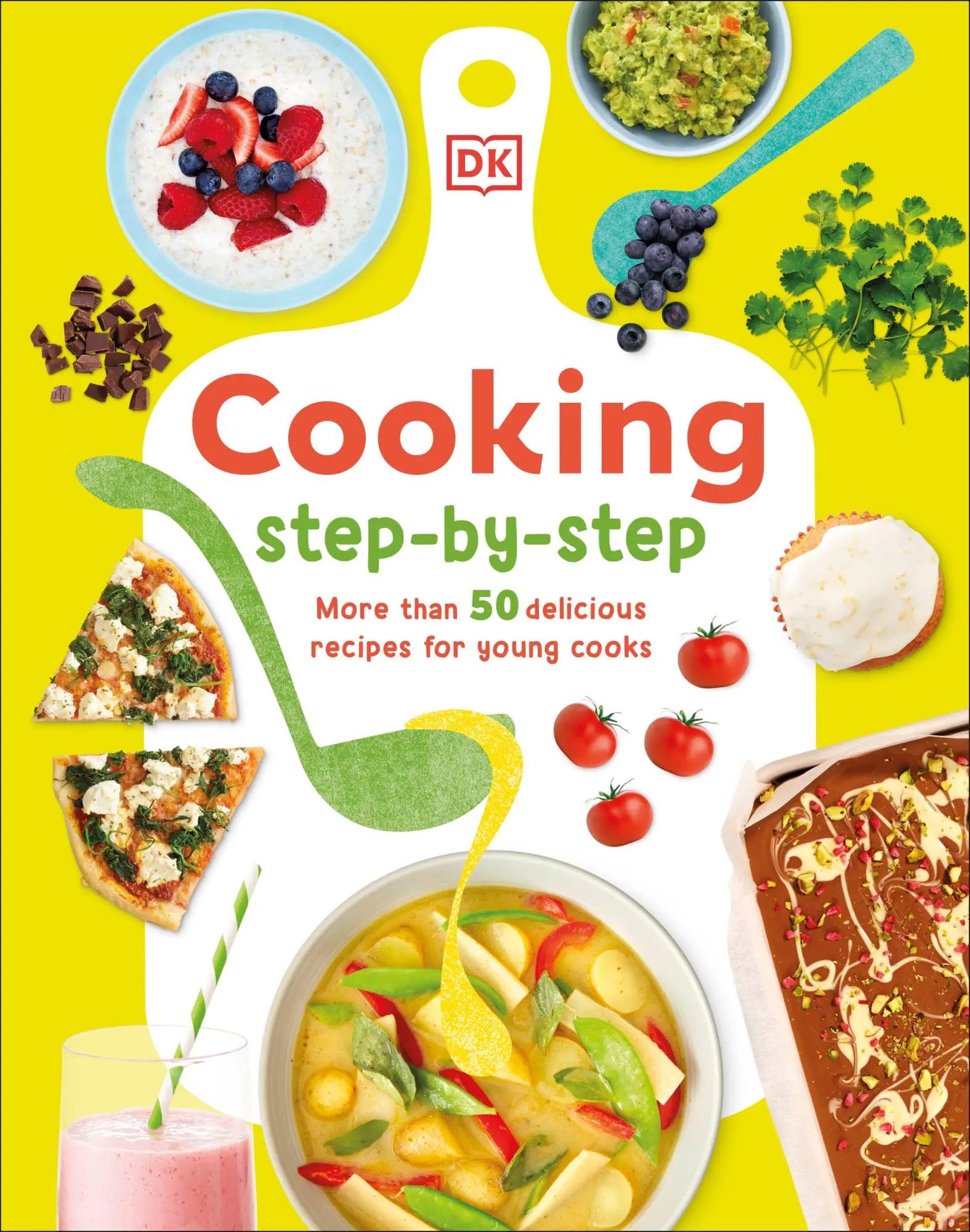 Cover: 9780241675021 | Cooking Step-By-Step | More than 50 Delicious Recipes for Young Cooks