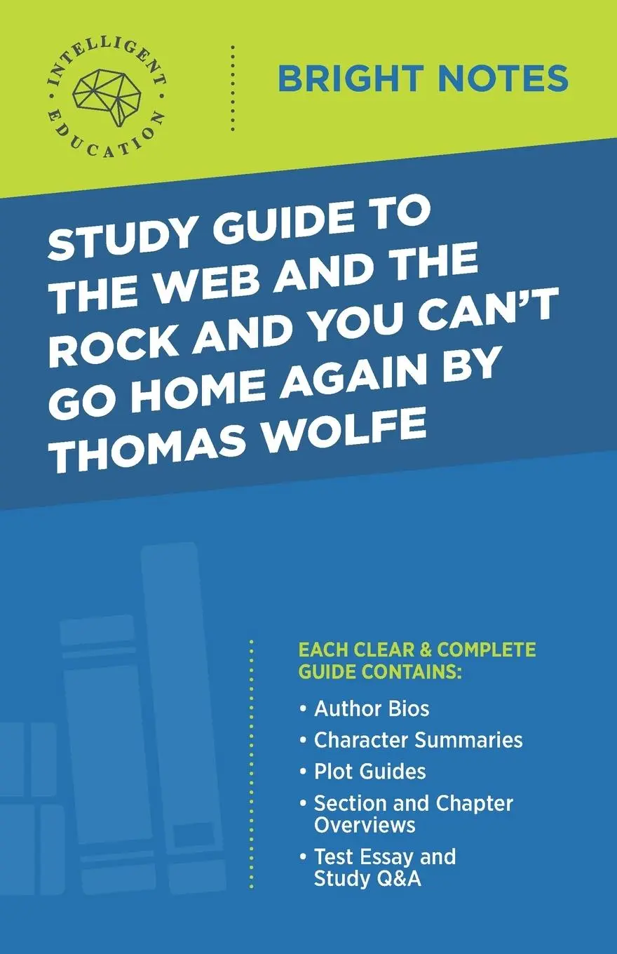 Cover: 9781645425021 | Study Guide to The Web and the Rock and You Can't Go Home Again by...