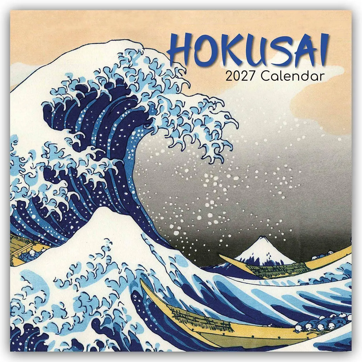Cover: 9781805975021 | Hokusai 2027 - 16-Monatskalender | The Gifted | Kalender | 28 S.