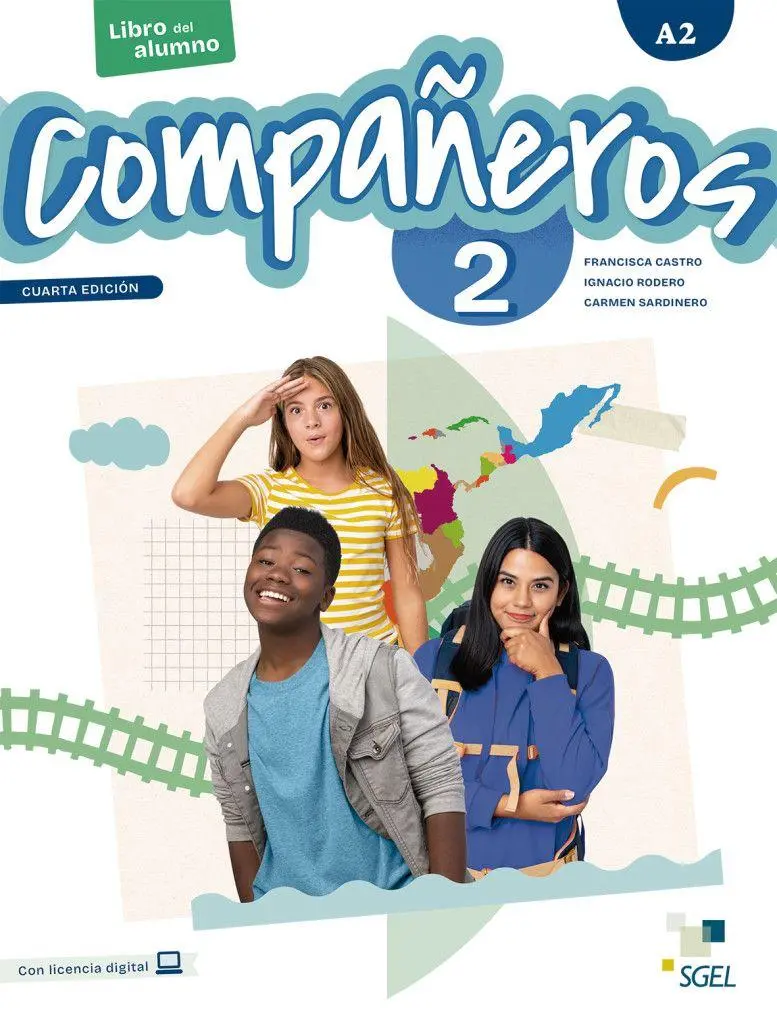 Compañeros 2 - Cuarta edición. Kursbuch + Code