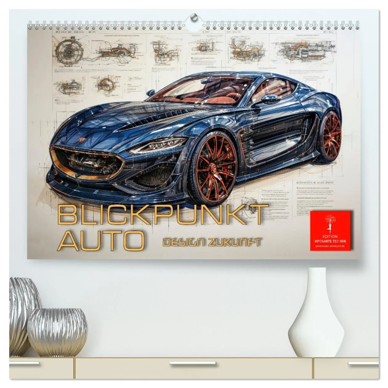 Cover: 9783457505021 | Blickpunkt Auto Design Zukunft (hochwertiger Premium Wandkalender...
