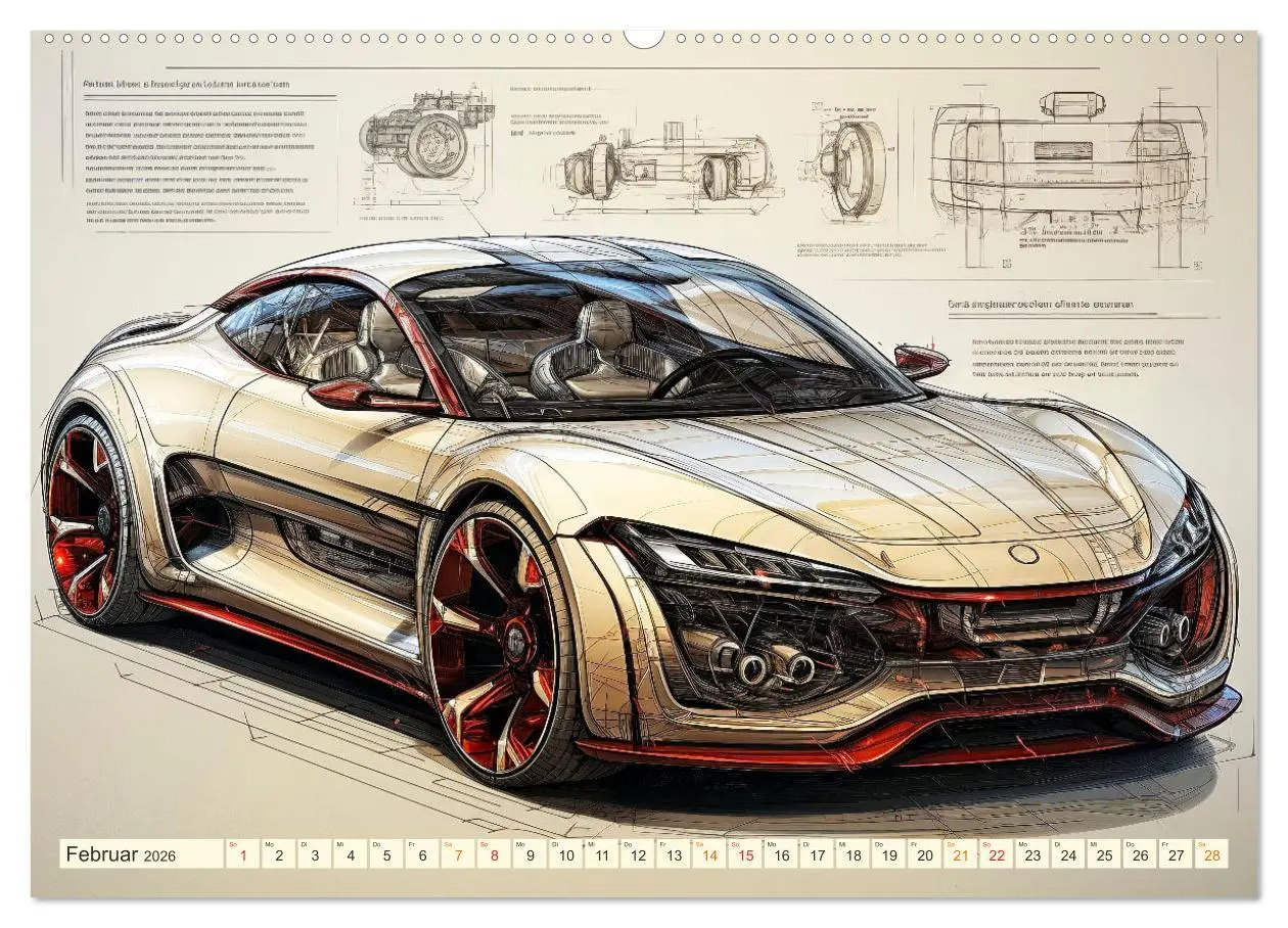 Bild: 9783457505021 | Blickpunkt Auto Design Zukunft (hochwertiger Premium Wandkalender...