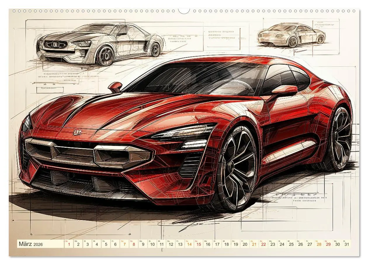 Bild: 9783457505021 | Blickpunkt Auto Design Zukunft (hochwertiger Premium Wandkalender...