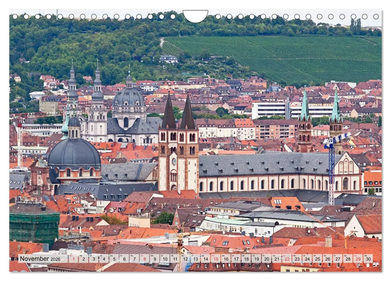 Bild: 9783457815021 | WÜRZBURG - ALTSTADT IMPRESSIONEN (Wandkalender 2026 DIN A4 quer),...