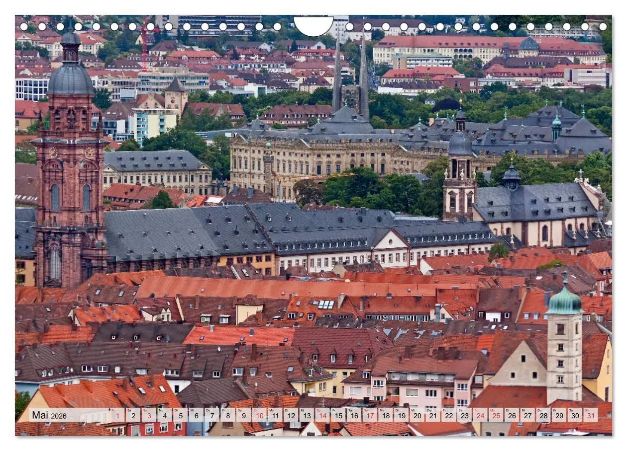 Bild: 9783457815021 | WÜRZBURG - ALTSTADT IMPRESSIONEN (Wandkalender 2026 DIN A4 quer),...
