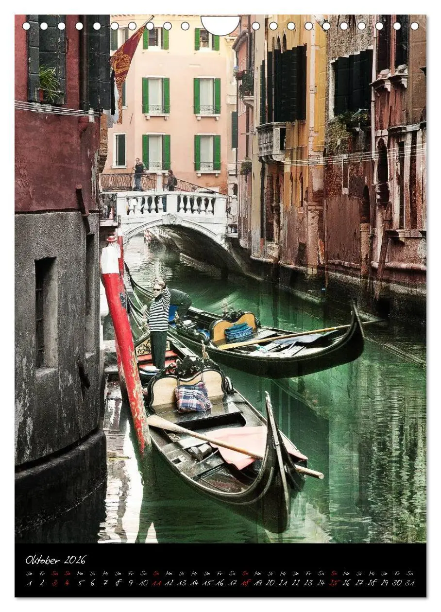 Bild: 9783516455021 | Venezia 2026 Stadt der Träume (Wandkalender 2026 DIN A4 hoch),...
