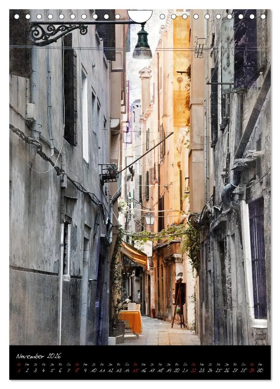 Bild: 9783516455021 | Venezia 2026 Stadt der Träume (Wandkalender 2026 DIN A4 hoch),...