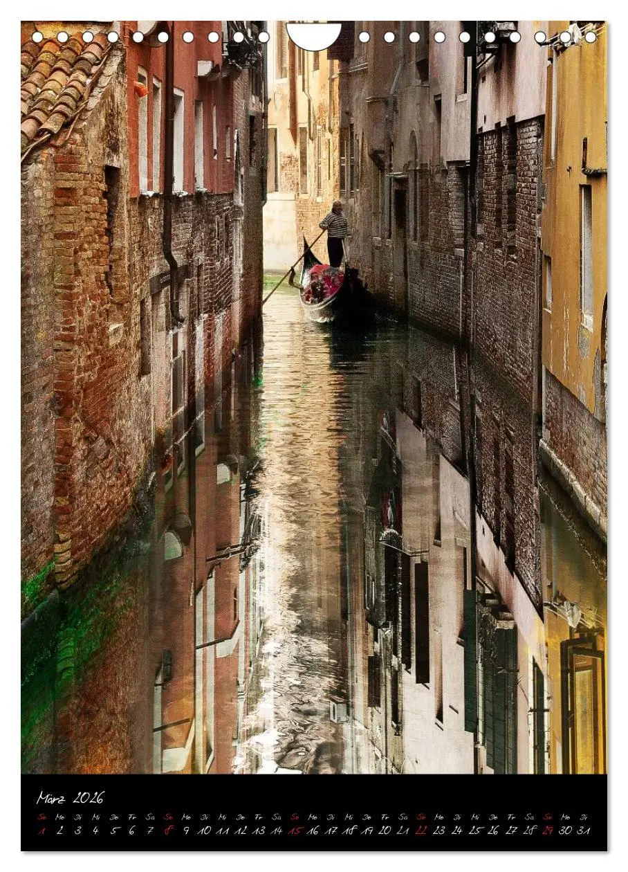 Bild: 9783516455021 | Venezia 2026 Stadt der Träume (Wandkalender 2026 DIN A4 hoch),...