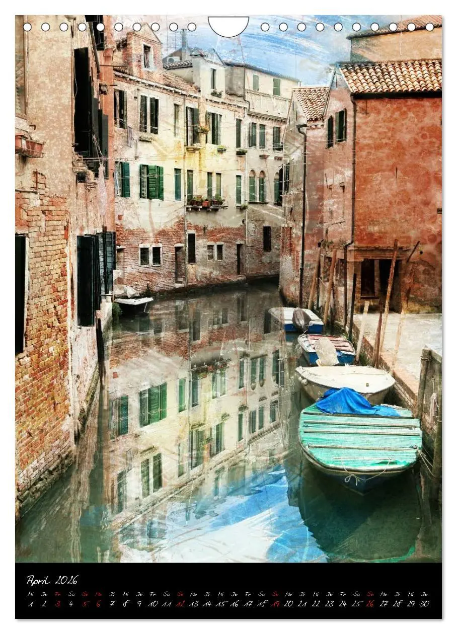 Bild: 9783516455021 | Venezia 2026 Stadt der Träume (Wandkalender 2026 DIN A4 hoch),...