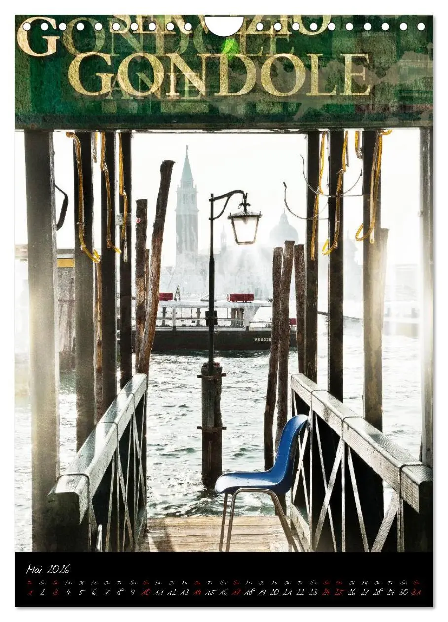 Bild: 9783516455021 | Venezia 2026 Stadt der Träume (Wandkalender 2026 DIN A4 hoch),...