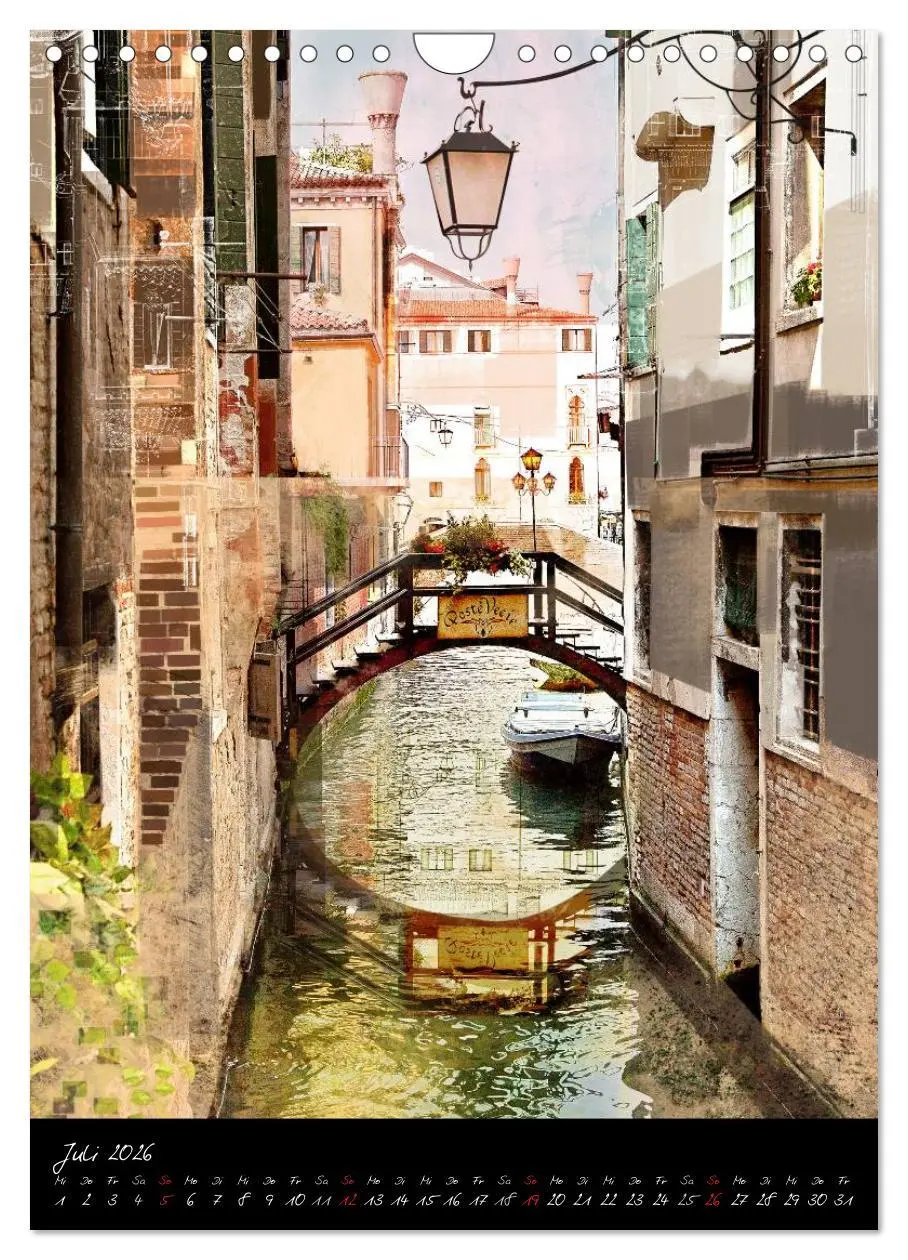 Bild: 9783516455021 | Venezia 2026 Stadt der Träume (Wandkalender 2026 DIN A4 hoch),...