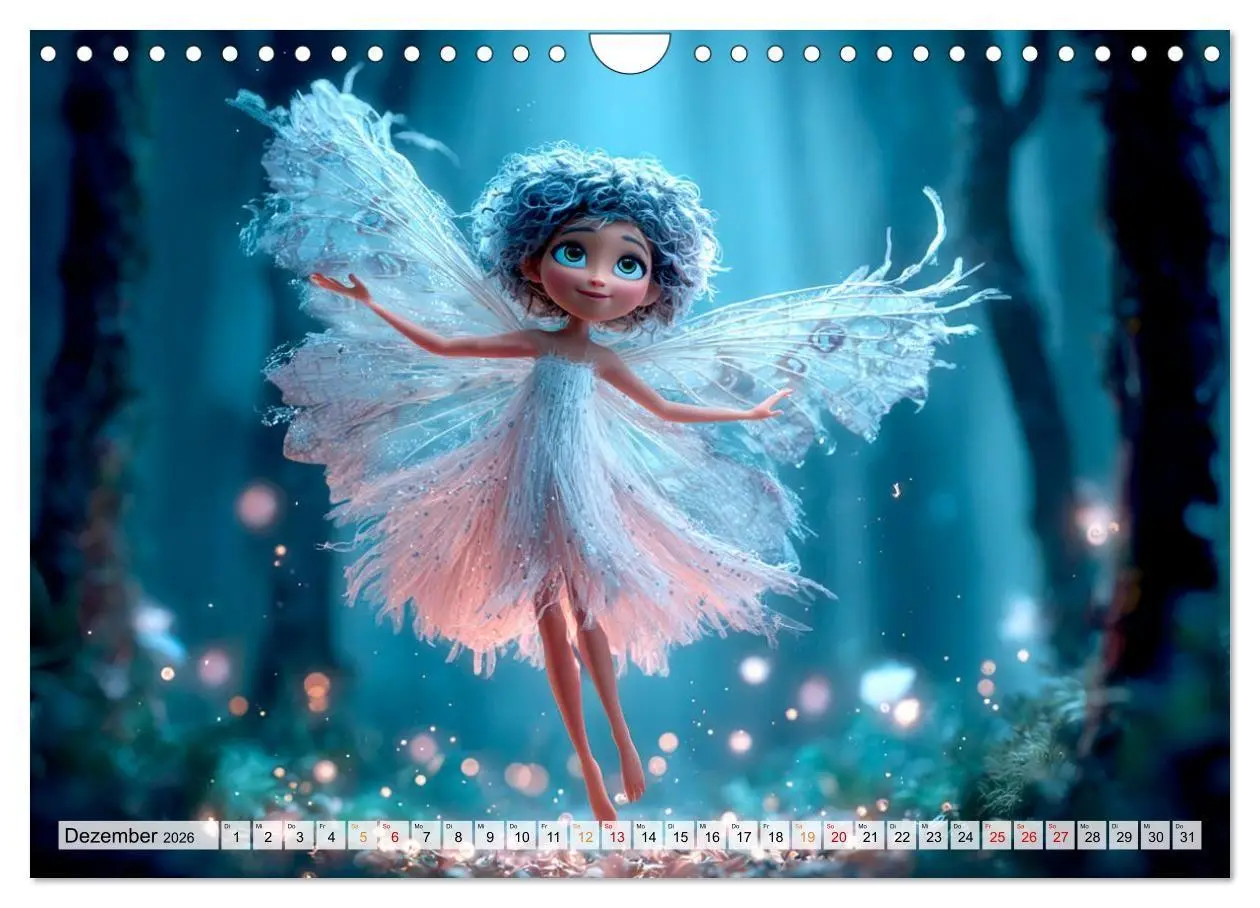 Bild: 9783516695021 | Zauberlicht und Elfenflügel (Wandkalender 2026 DIN A4 quer),...