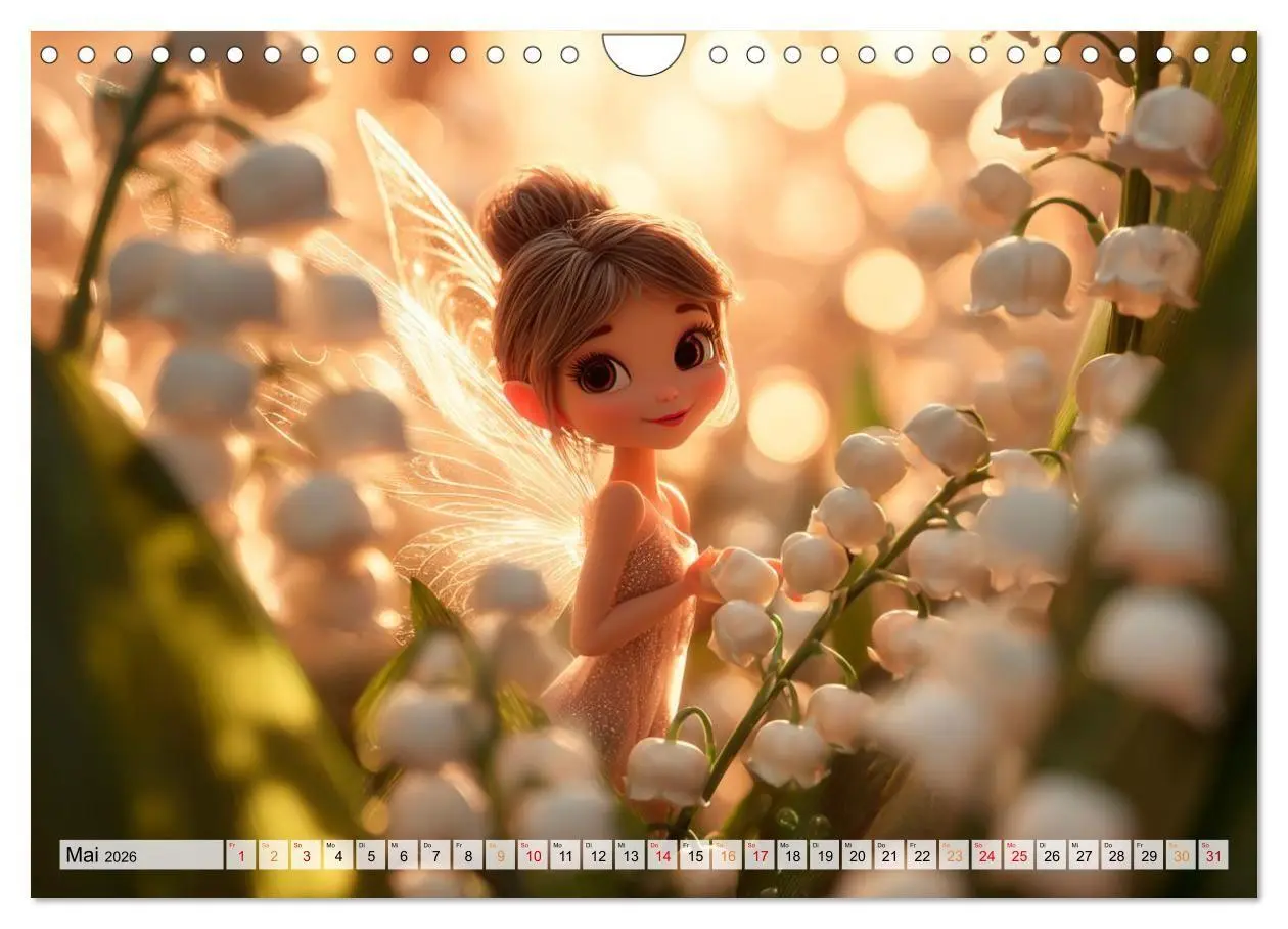 Bild: 9783516695021 | Zauberlicht und Elfenflügel (Wandkalender 2026 DIN A4 quer),...
