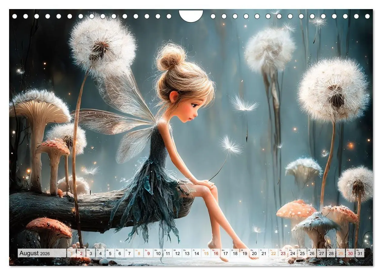 Bild: 9783516695021 | Zauberlicht und Elfenflügel (Wandkalender 2026 DIN A4 quer),...
