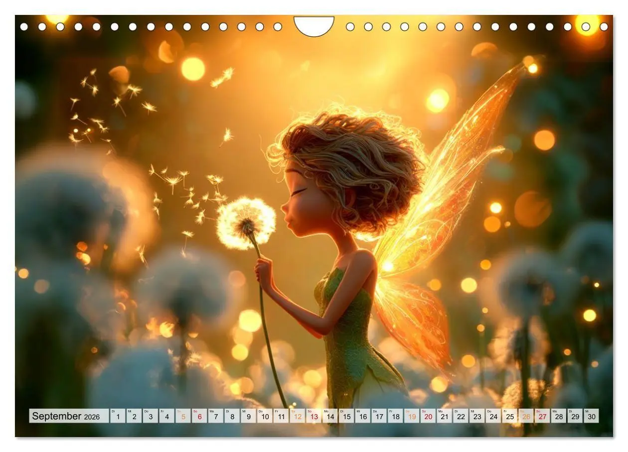 Bild: 9783516695021 | Zauberlicht und Elfenflügel (Wandkalender 2026 DIN A4 quer),...