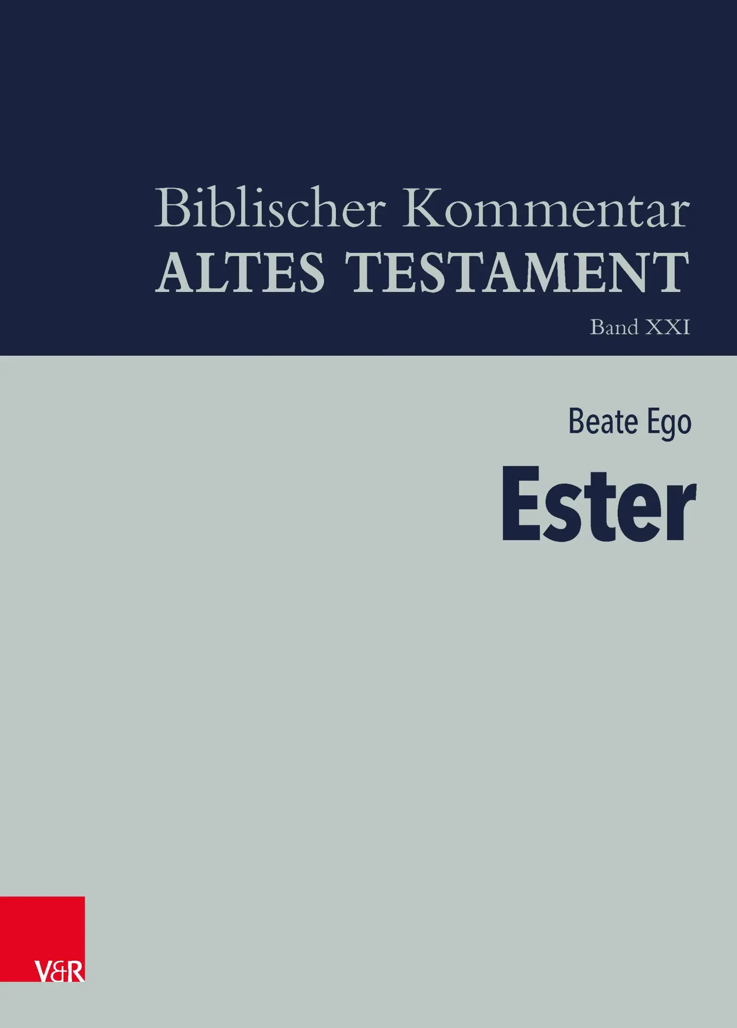 Cover: 9783525505021 | Ester | Beate Ego | Buch | VIII | Deutsch | 2023 | EAN 9783525505021