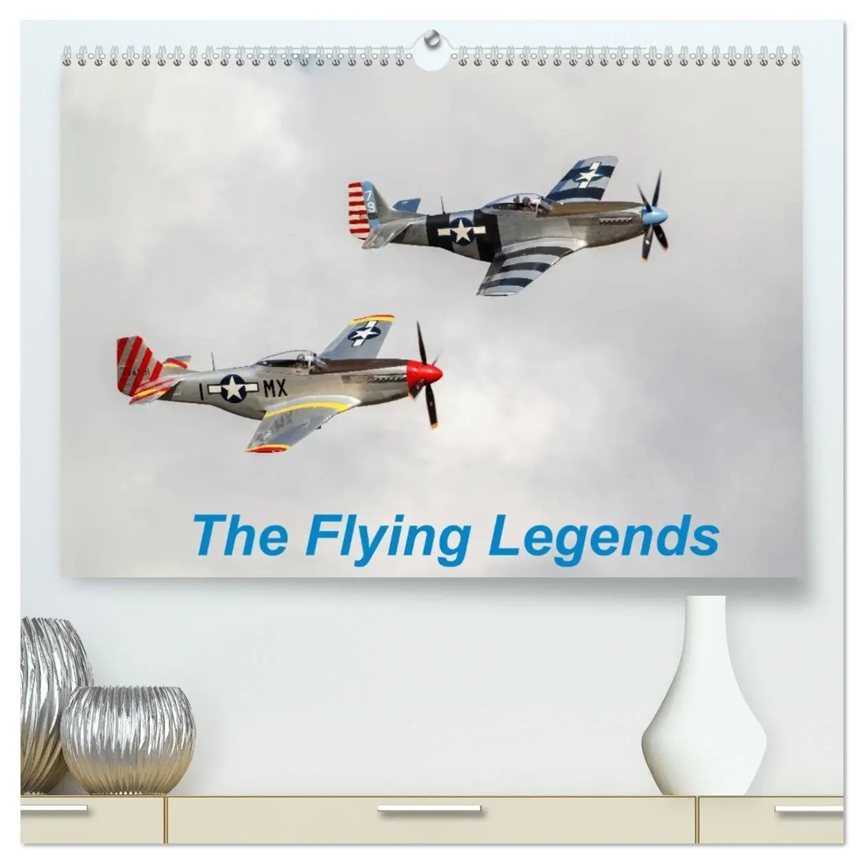 Cover: 9783594055021 | The Flying Legends (High Quality Premium Wall Calendar 2027 DIN A2...