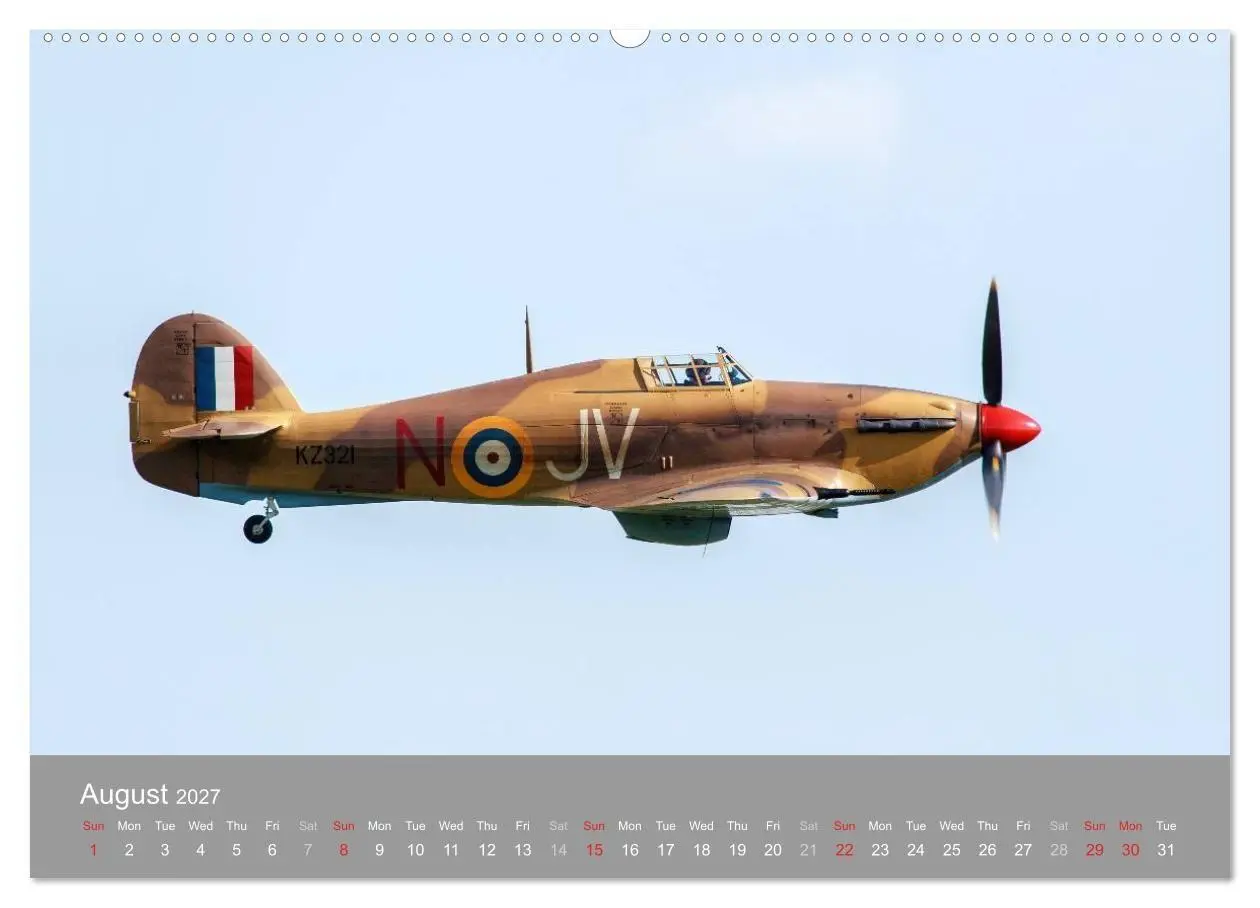Bild: 9783594055021 | The Flying Legends (High Quality Premium Wall Calendar 2027 DIN A2...