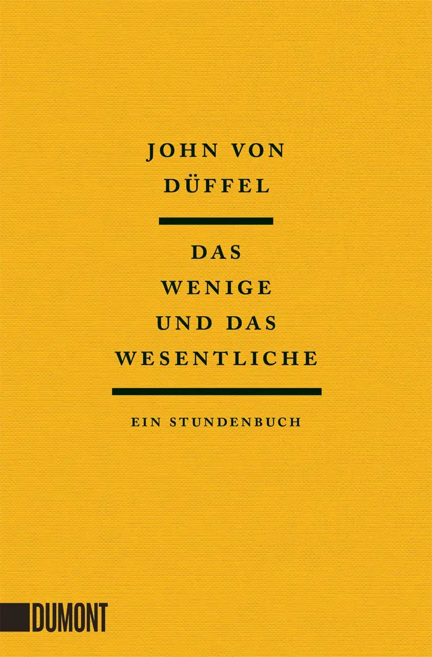 Cover: 9783755805021 | Das Wenige und das Wesentliche | Ein Stundenbuch | John Düffel | Buch