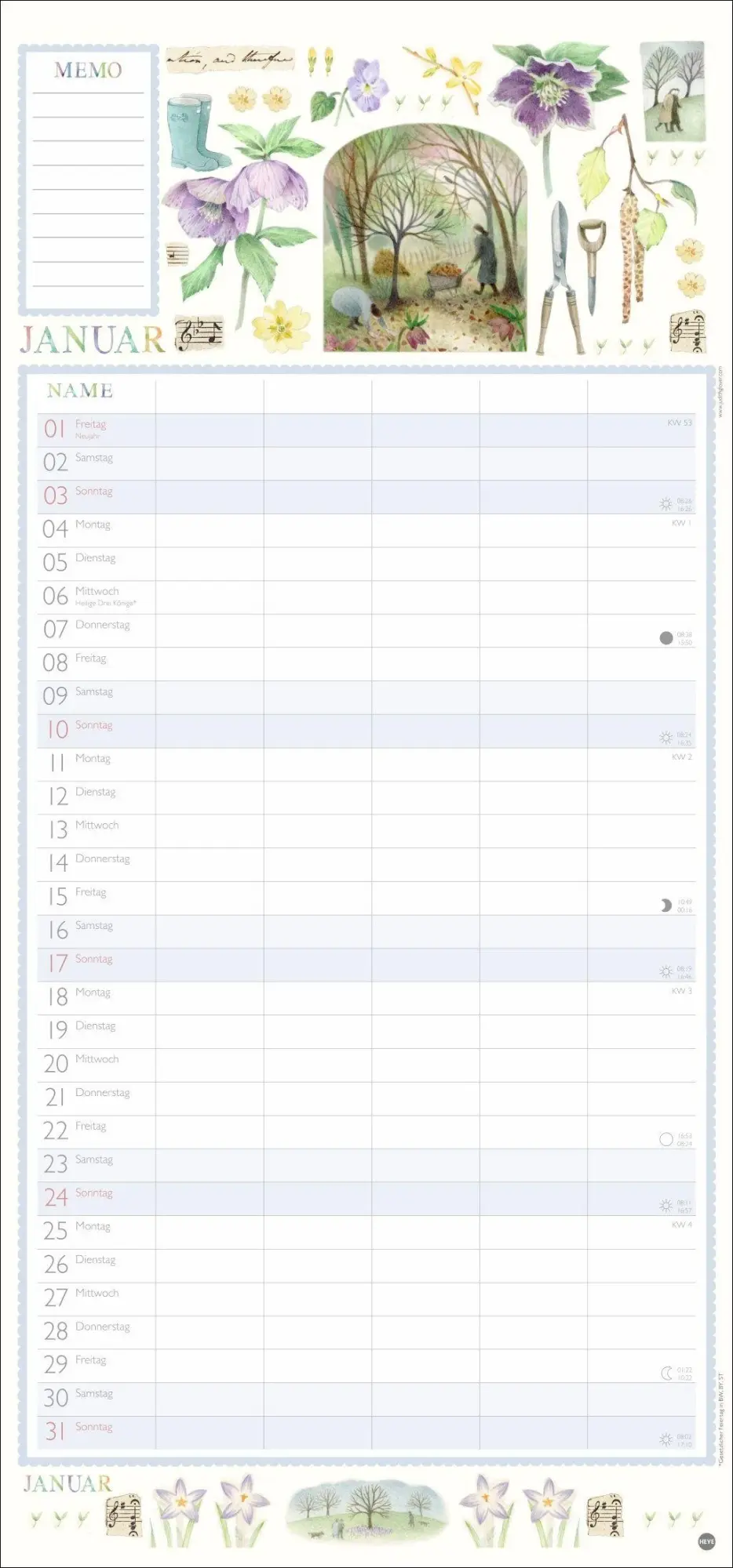 Bild: 9783756415021 | Judith Glover: Familienplaner 2027 | Judith Glover | Kalender | 15 S.