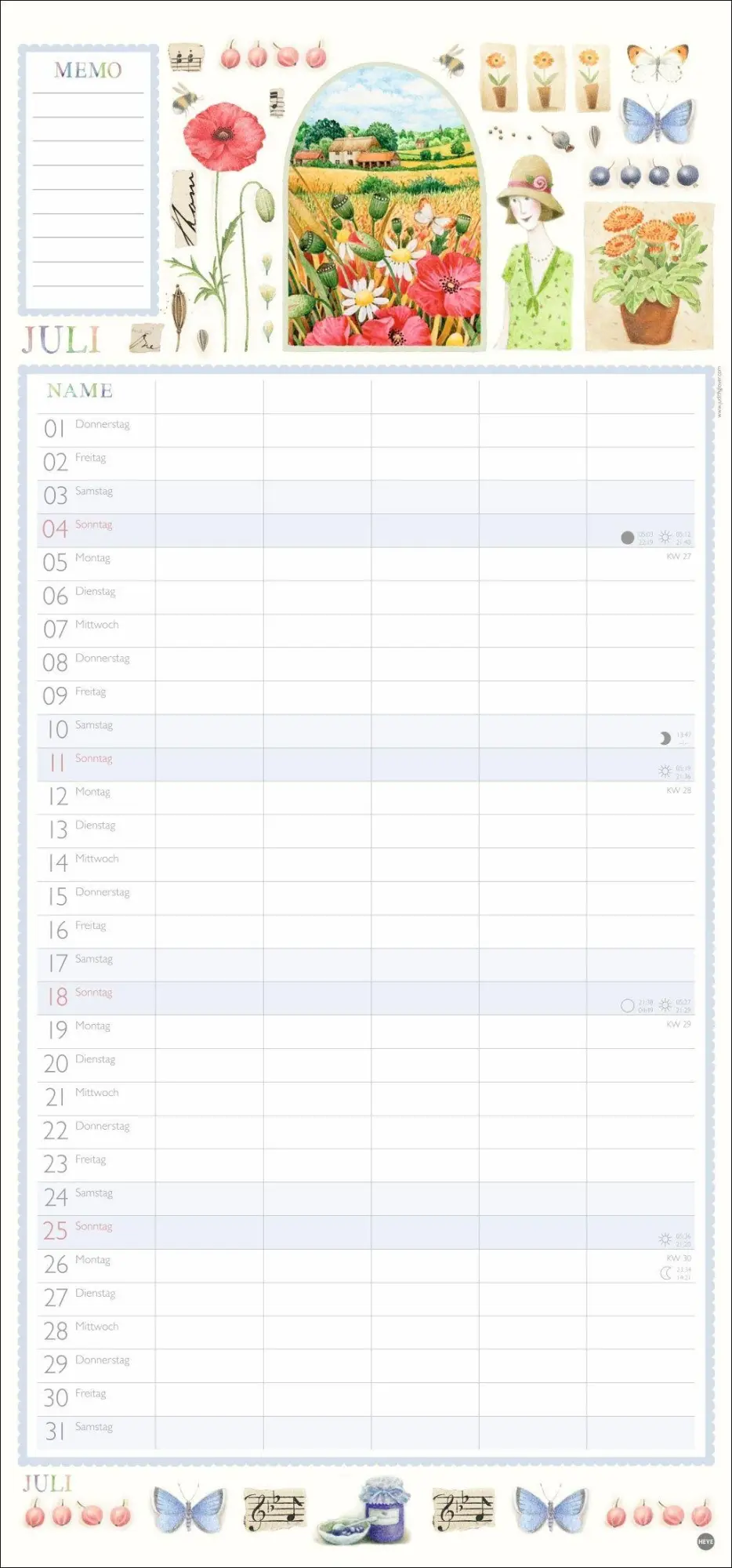 Bild: 9783756415021 | Judith Glover: Familienplaner 2027 | Judith Glover | Kalender | 15 S.